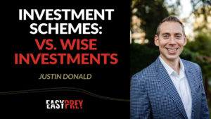 Justin Donald wants to help you avoid falling for an investment scam.