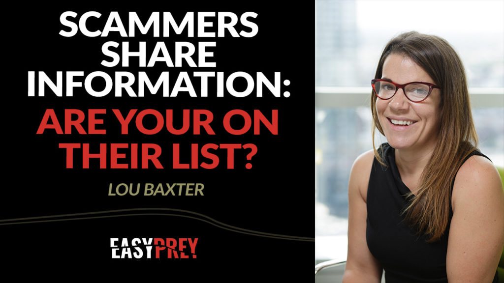 Lou Baxter has worked with fraud victims for years - here's what she's learned.