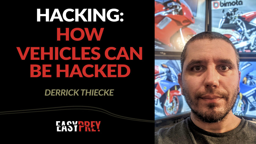 Derrick Thiecke talks about hacking cars and why it's a growing threat.