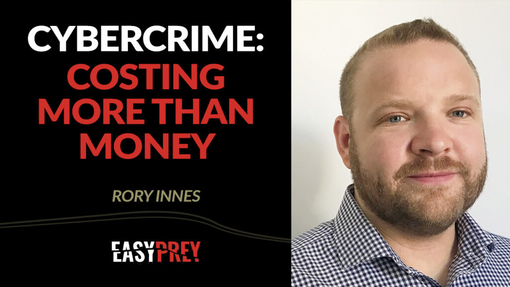 Rory Innes talks about the emotional and mental toll of cyberstalking and other cybercrimes.