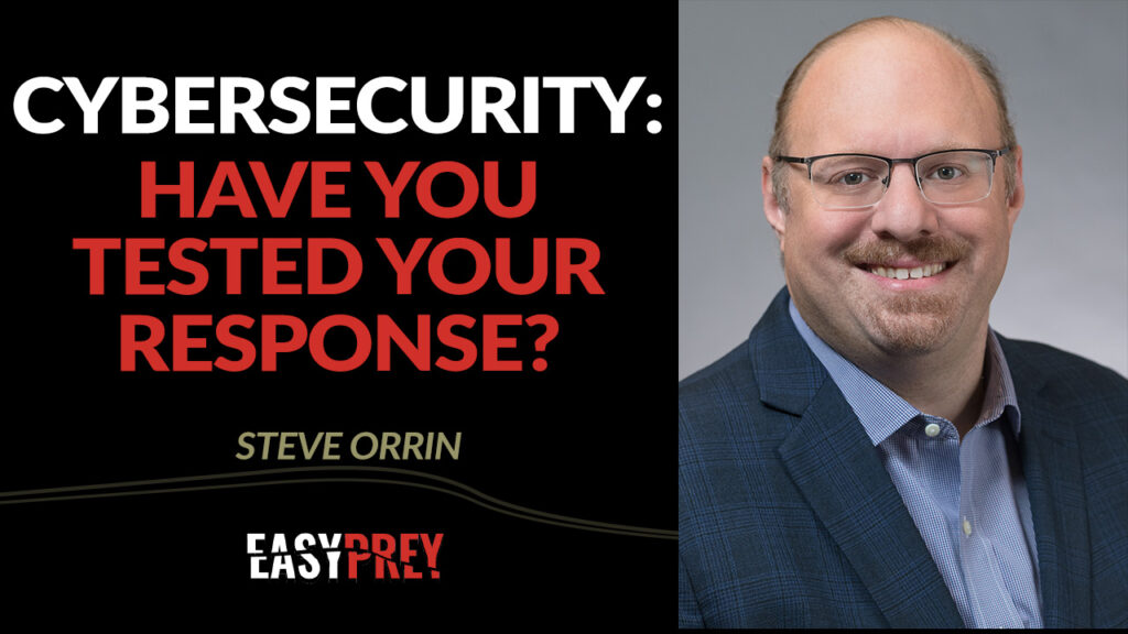Steve Orrin talks about cybersecurity risk management and what you can do.