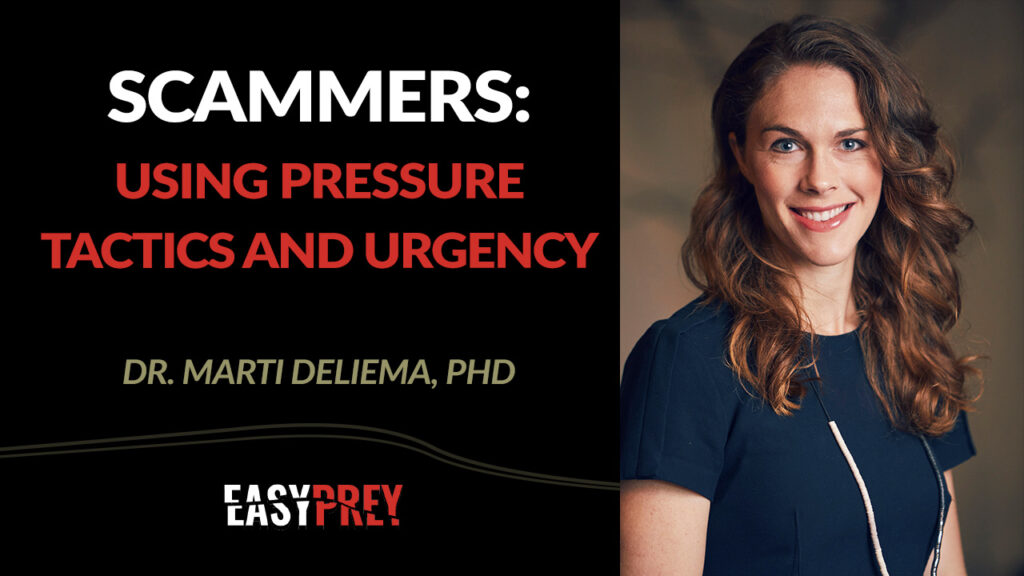 Marti DeLiema talks about risk factors and vulnerability in scams scamming the elderly.