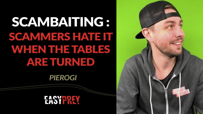 Pierogi talks about scambaiting and how to avoid scammers.