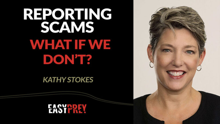Kathy Stokes talks about the AARP Fraud Watch program and why reporting scams is so important.