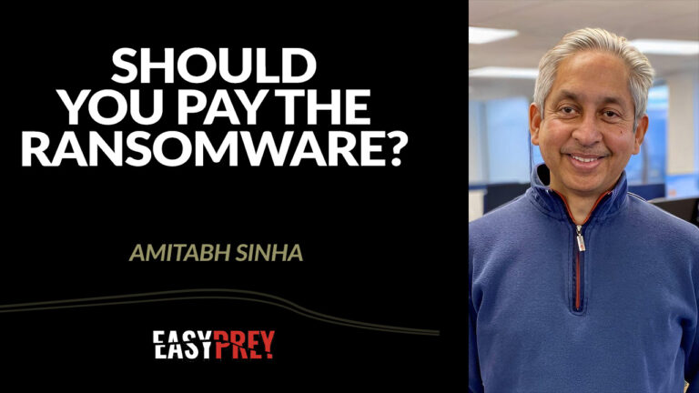 Amitabh Sinha talks about how to protect against ransomware in your company.
