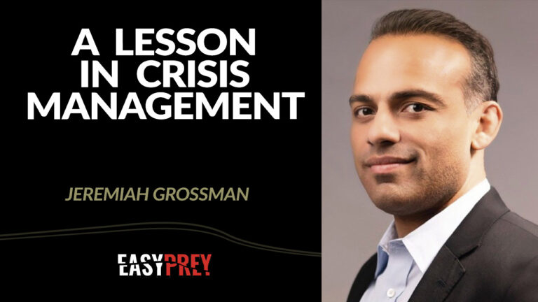 Jeremiah Grossman talks about computer security incident management and prevention.