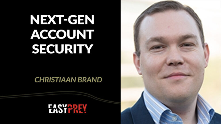 Christiaan Brand talks about passkey security and why it's the future of authentication.