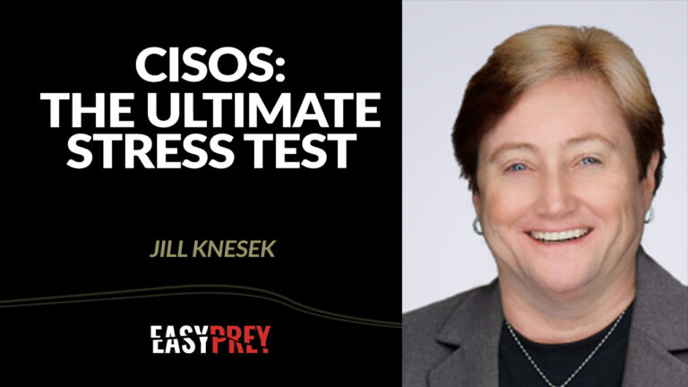 Jill Knesek talks about CISO challenges and solutions.