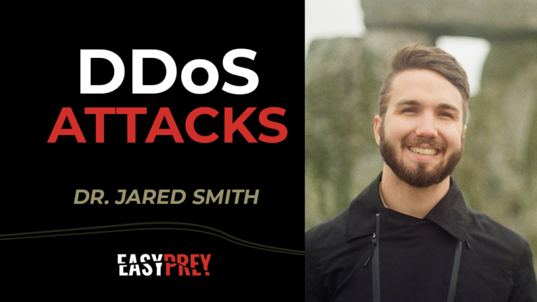 Dr. Jared Smith talks about how a DDoS attack happens.