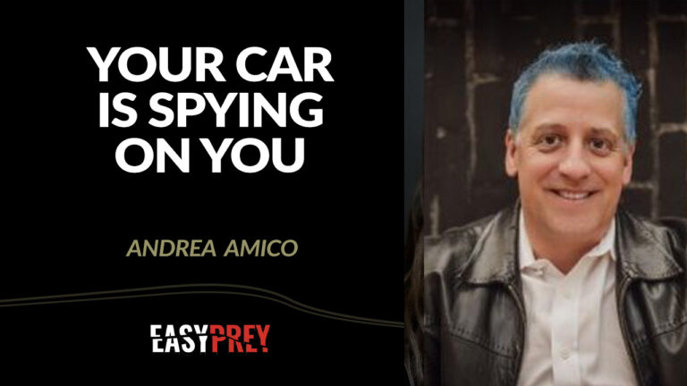 Andrea Amico talks about car data collection, its risks, and what you can do about it.