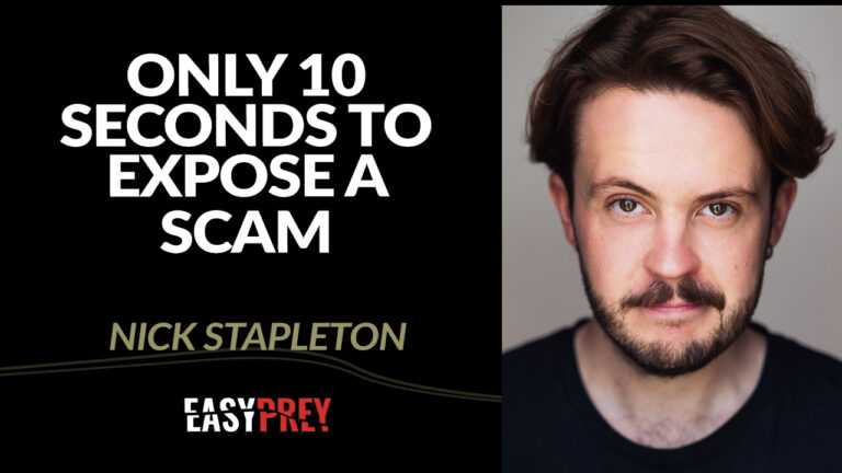 Nick Stapleton talks about stopping scams and empowering yourself to stay safe.