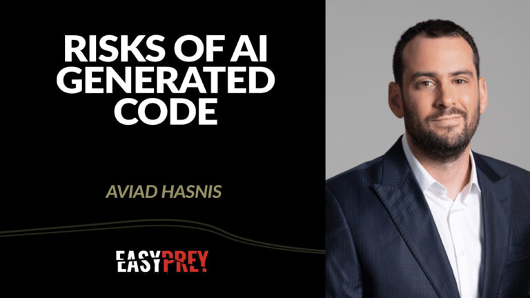 Aviad Hasnis talks about the hidden dangers of cybersecurity and AI.