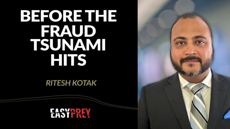 Ritesh Kotak talks about fraud protection solutions and why low-tech is often best.