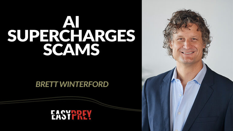 Brett Winterford talks about scams and AI.