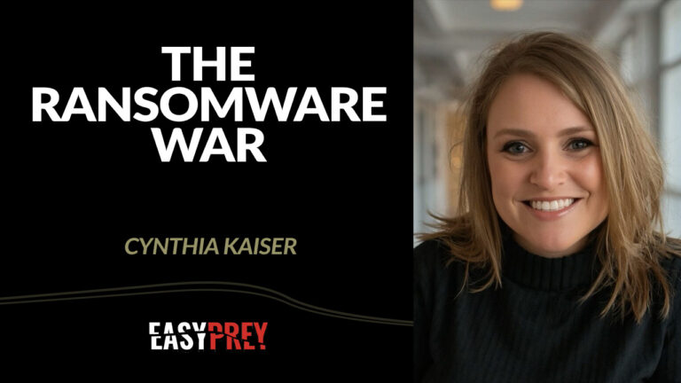 Cynthia Kaiser talks about ransomware protection strategies.