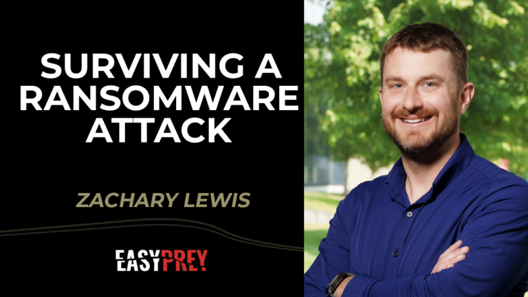 Zach Lewis talks about ransomware recovery lessons he learned from a real incident.