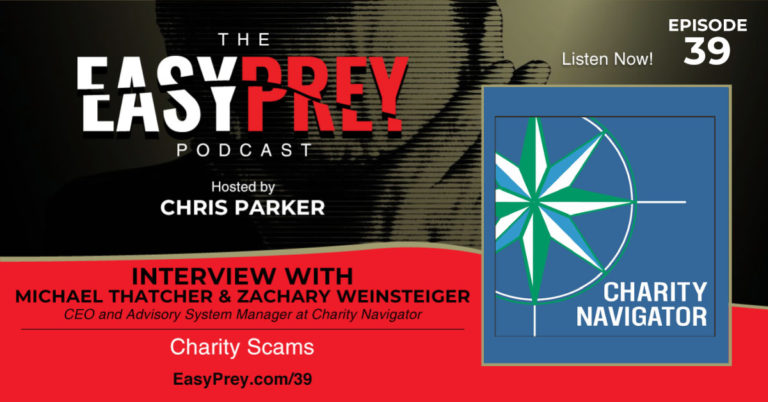 Michael Thatcher and Zachary Weinsteiger on Spotting Fake Charities