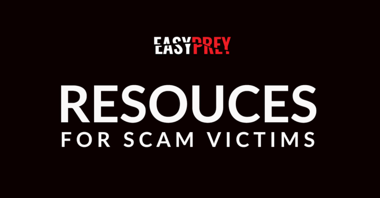 Easy Prey Resources for Victims