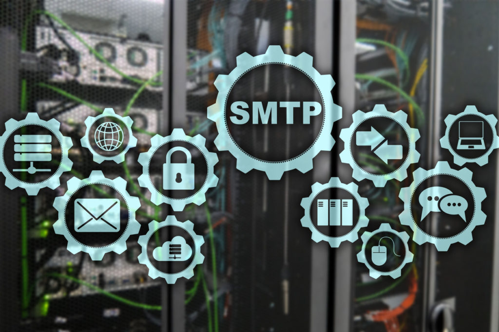 Smtp - server mail transfer protocol. TCP IP protocol sending and receiving e-mail. Simple Mail Transfer Protocol.