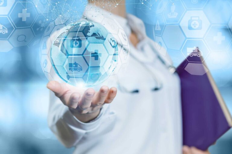 Healthcare data protection through cybersecurity best practices.