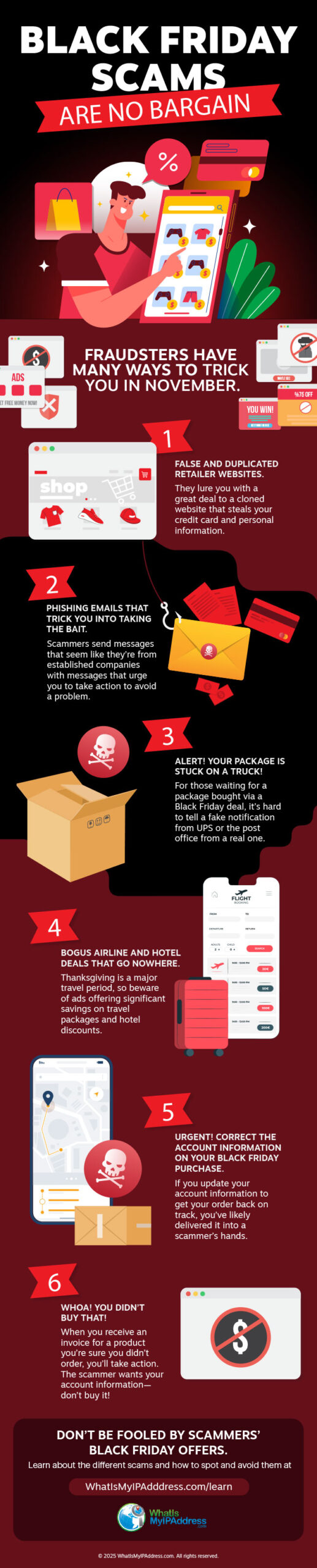 BLACK FRIDAY SCAMS ARE NO BARGAIN