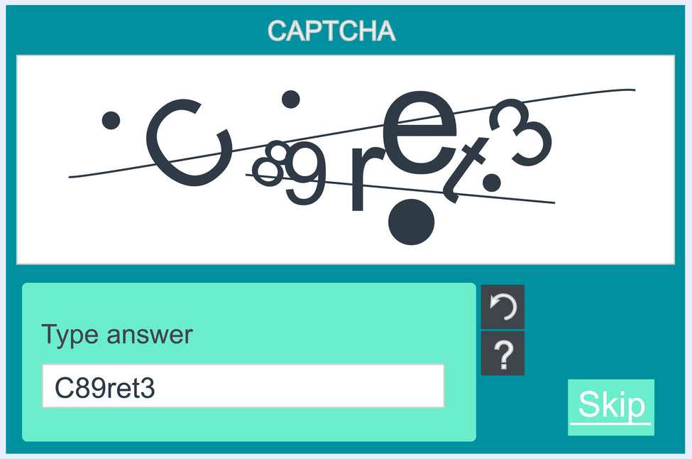 CAPTCHA Test