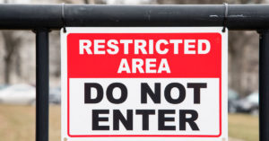 Restricted Area: Do Not Enter