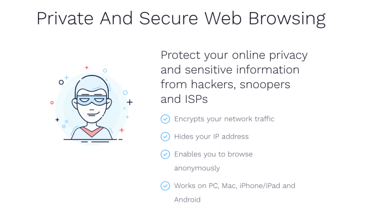 Hotspot Shield Secure Web Browsing