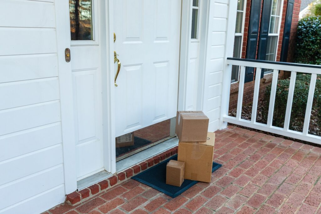 Prevent crimes of opportunity but keeping your packages off the porch.