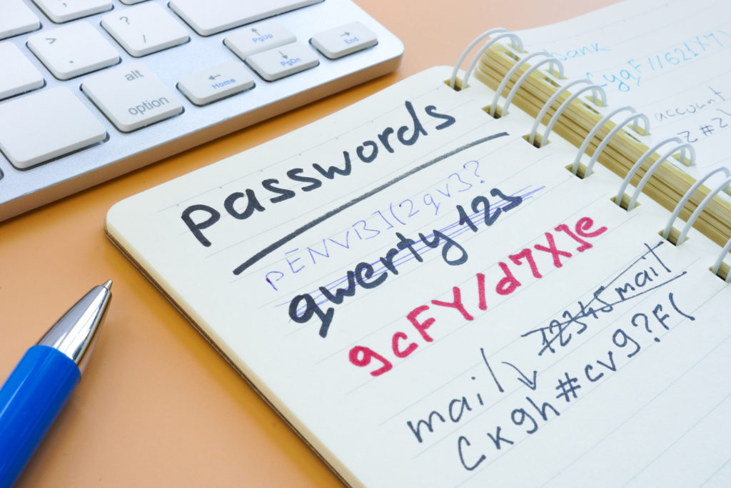 A password manager is great for cyber security awareness.