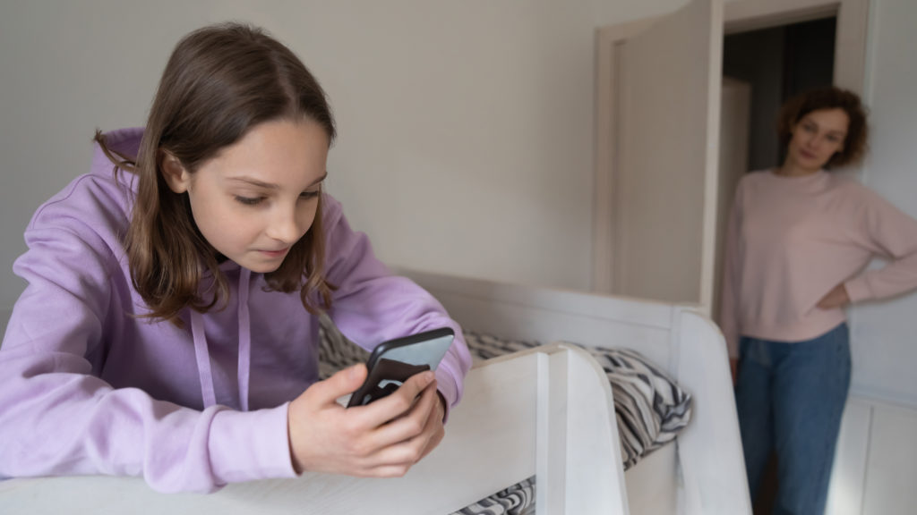 It can be hard to tell what your child is doing on their phone and be alert for safety issues without monitoring in some way.
