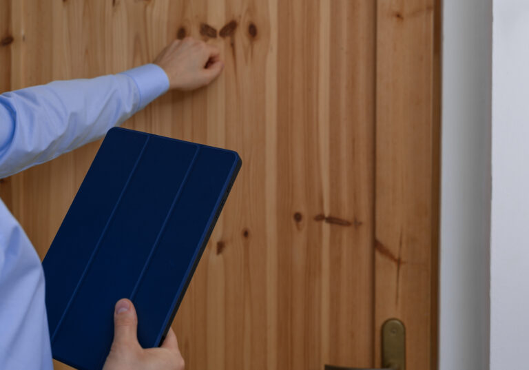 Door-to-door scams put the scammer right on your front porch.