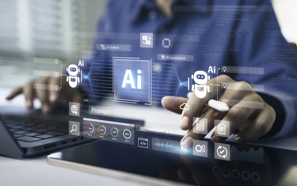 AI can have massive impacts in business - both in boosting productivity and security and in boosting cyber threats.