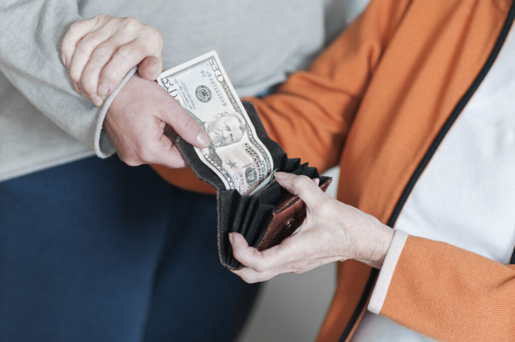 It's hard to know exactly how much Chip's mother lost to elder financial abuse by her caregiver.