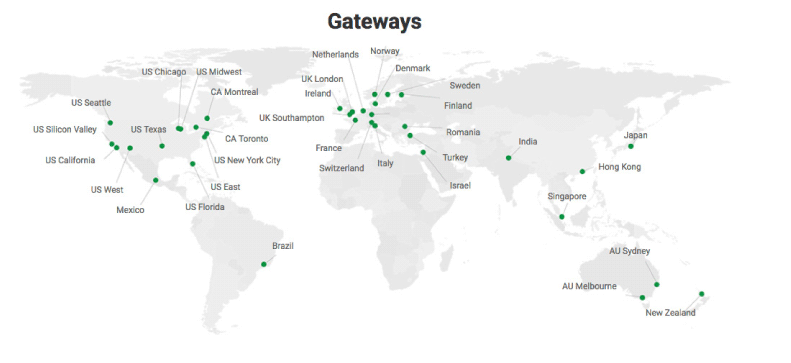 PIA VPN Server Locations