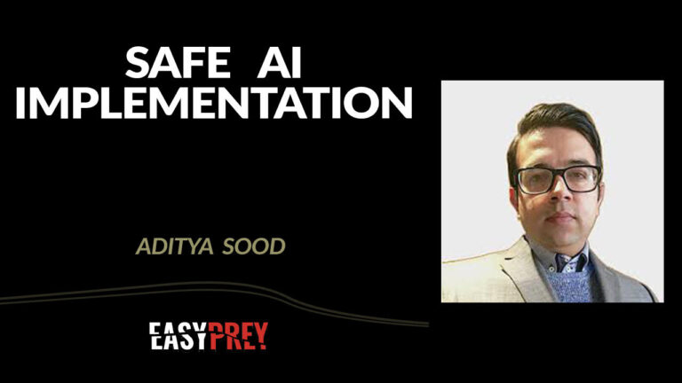 Dr. Aditya Sood talks about safe and secure AI implementation.